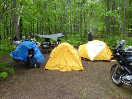 somplace in the border with canada