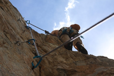 Working the crack with the Ange