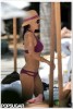 Brooke Burke wears the Estella Bottom in New Berry for 2013