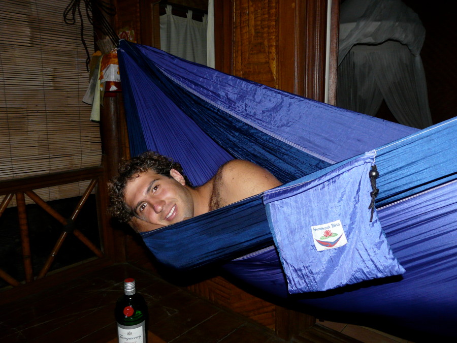 Chillin in Hammock Bliss Double - Blue Purple