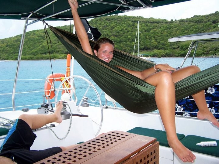 British Virgin Islands - Relaxing Onboard