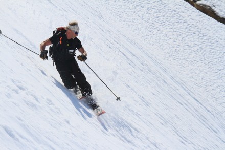 K2 Darksides shredding Alaska Corn