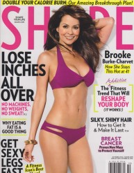 Brooke Burke wears the Estella Bottom on October's Shape Magazine Cover!