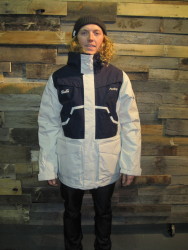 Analog Mandalore Jacket- Cement moonblue