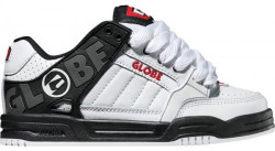 Globe Skate Shoes TILT WHITE/BLACK/RED TPR Size 10.5