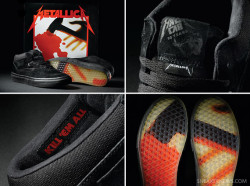Metallica Kill E'm All Shoes