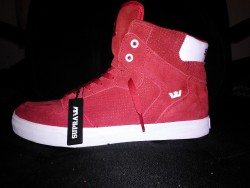 Supra Vaider High / Red Perf