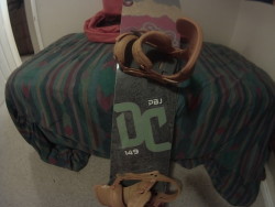 cobra shark bindings and DC pbj deck