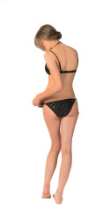 Volcom Cutting Edge Tie Side Skimpy Bikini Bottom