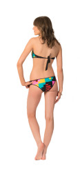 Volcom Women's Block Box Tube Bandeau Bikini Top
