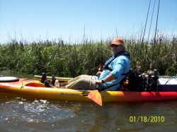 Me fishing salt creeks