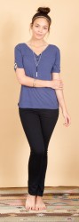 Arbor Womens Melrose Shirt - Indigo