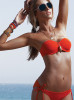 Sweet & Chic Solids Demi Wire Bikini Top