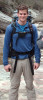 Linville River w SS Zip neck wool jersey