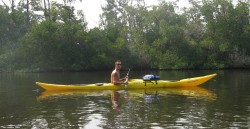 Me and Serenity (my 16' chatham necky kayak)