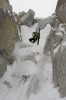 Rappelling Montgomery Couloir