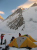 VE 25 tent at Camp I on Gasherbrum II in Pakistan