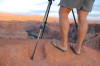 photog Pete McBride at Oxbough in his Chaco flips