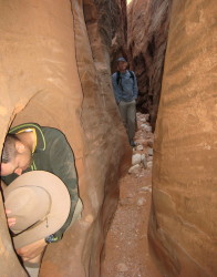 Slot canyon