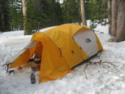 TNF Mountain 25 at 11,100ft in May in Colorado