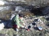 cooking on the MSR Pocket rocket