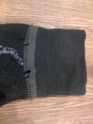 stitching... but still AWESOME sock!