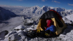 Same bivy..the next morning