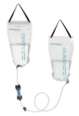 Hope I can clarify this thread... The clean bladder does not have a zippered opening (I checked out one on the shelf at REI in Madison, WI yesterday).  I visited the Platypus website again a few minutes ago and all current pics and descriptions show that clean bladder does not have a zippered opening.  See my 8/20/12 response for more info.  See pic below (shows zippered dirty bladder and non-zippered clean bladder).