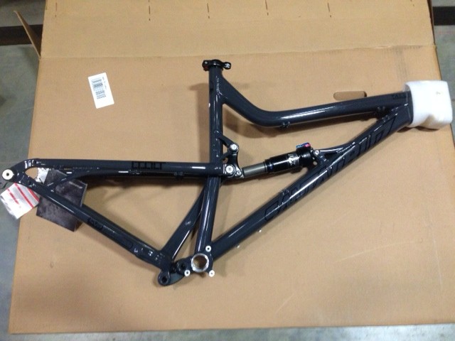 OSEP650478,

Hey!

So, Santa Cruz doesn't have model years per se, however they obviously come out with new models and colors.

That being said, The color we have in stock would be this one. And actually, it looks a little more gunmetal in real life. (See Pictures) 

Yes, this would be the color option the offered before the newer options they offer on their site of Orange and the other Black.

I would love to talk more with you on this, if you had anymore questions on this frame.

Please give me a call anytime: 801-736-6396 EXT 4368

Or email: kconrad@competitivecyclist.com

Let's get you into some dirt! 