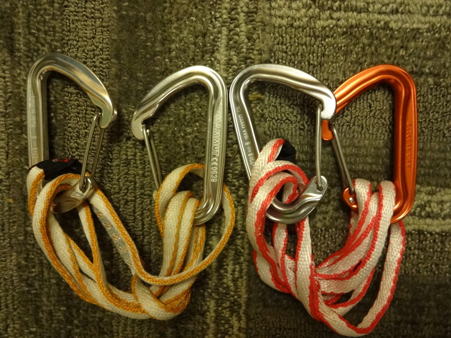 Carabiners For Alpine Draws