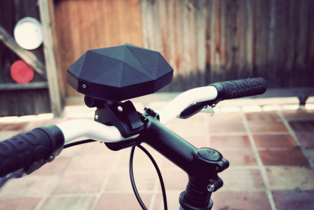 On the bike!