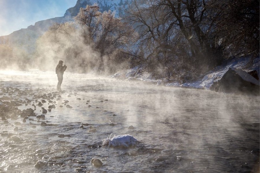 
Cold weather fishing made enjoyable