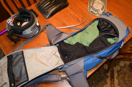 Back panel pocket