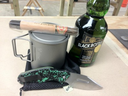 Stoic Kettle, scotch and cigars