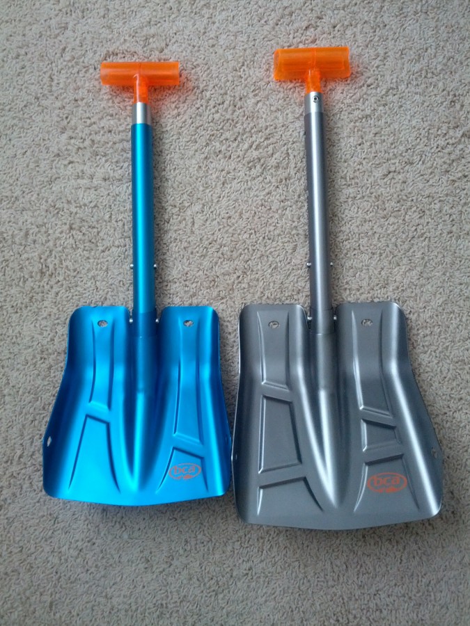 B1 vs B2 shovel blade comparison