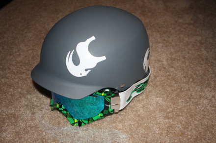 Front with goggles