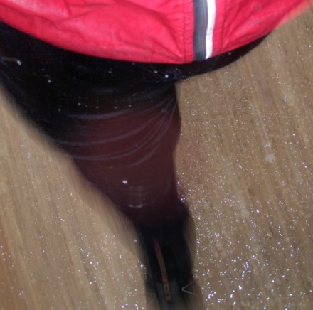 In the rain