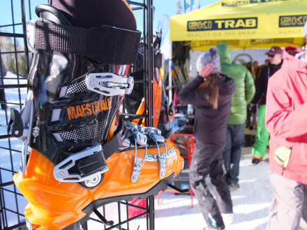 At the Outdoor Retailers on-snow demo