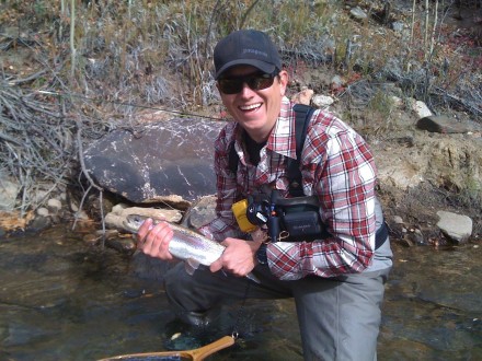 Not exactly a trophy fish...