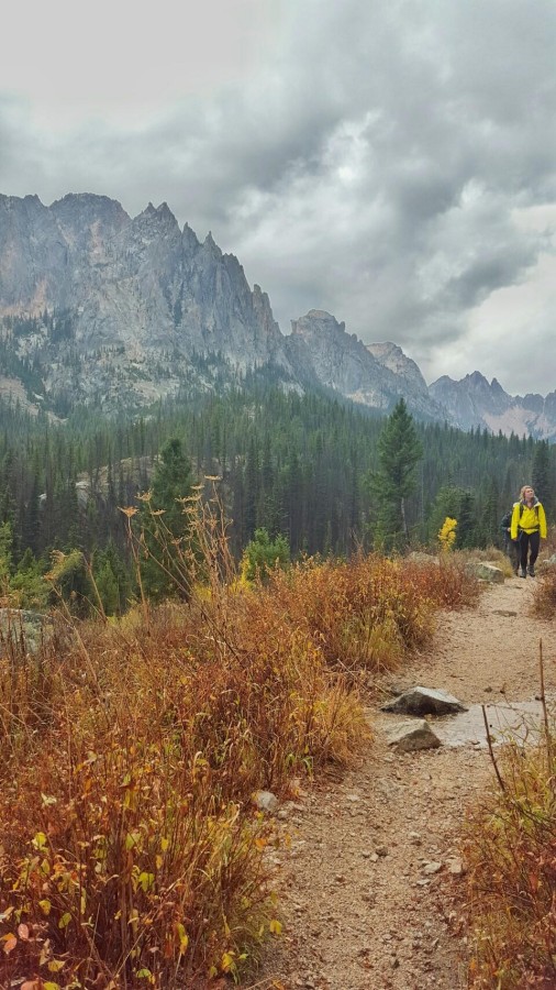Super Mica in the rainy Sawtooths