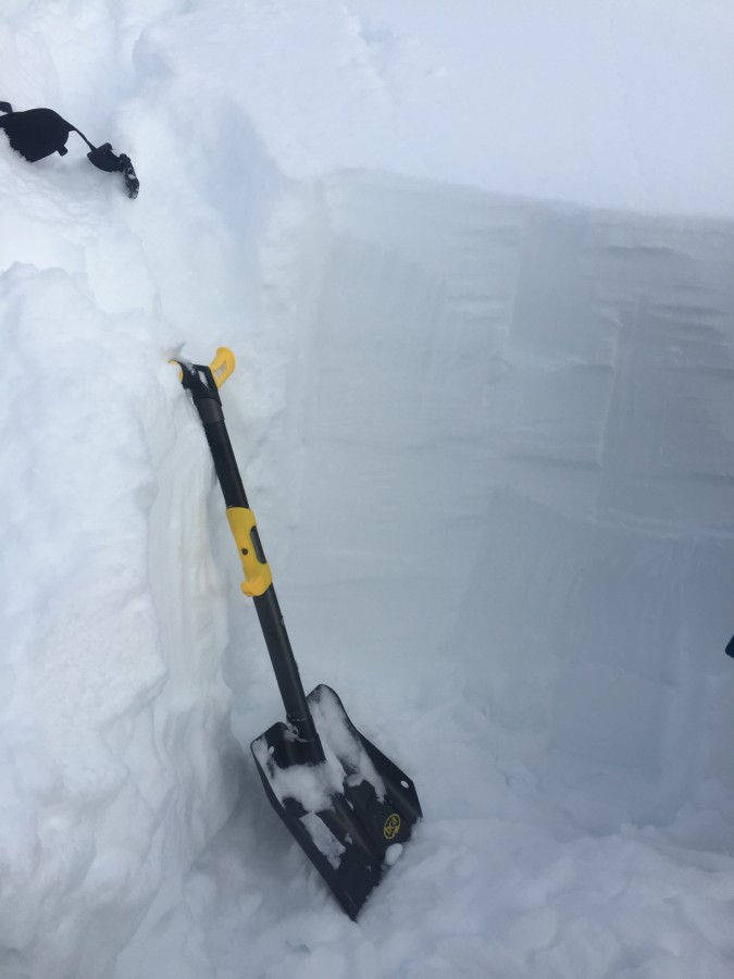 Snow moving machine.