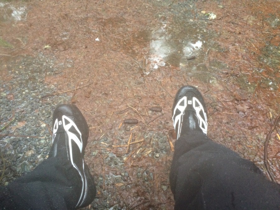 Narrower than Salomon speedcross shoes. 