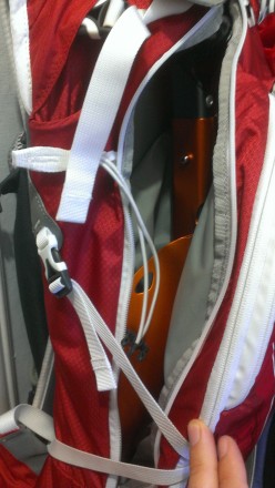 Inside an Osprey Karve 16