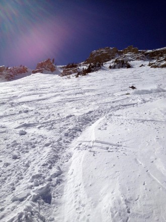 My friend Emily skies on them Tele at Alta and loves them. They're light and do everything. We both have ours mounted 2 cms back from the line. Here's a pic of Em on tele BBR 8.9s 3/4/13, Alta