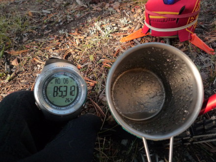 I agree with Eli's research above.  I do mostly alpine/sub-alpine backpack trips, mostly above 10,000 ft.  Last September I spent several nights (and prepared several meals with my Jetboil) above 12,000 ft with no problems.  I did keep fuel canister in foot of my sleeping bag and then kept fuel inside jacket just before firing up the stove (as Jetboil recommends).  I also tried a homemade fuel "cozy" - out of a couple can coozies - to see if that would hold in heat after removing from sleeping bag (it only seemed to help marginally and I no longer bring it on trips).  The only problem that I notice with Jetboil is that the spark igniter doesn't work at higher elevations (or is that due to colder temps?).  I rely on my Bic lighter for ignition (also as Jetboil recommends) when that happens. <br/>  <br/> You may want to consider Jetboil Sol stoves (both the titanium and non-titanium versions).  These models use Jetboil's "Thermo-Regulate Burner Technology" to  work in "temperatures down to 15 degrees Fahrenheit". <br/>  <br/> Pic below shows Jetboil Flash at a chilly (26.4 deg F) 10,400 ft in the Wind River Range (note homemade fuel cozy).
