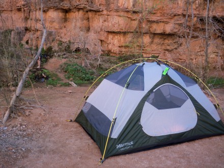 Limelight at Havasu Falls, Grand Canyon.