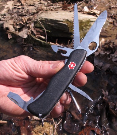 Victorinox One-Hand Trekker Mostly Rocks