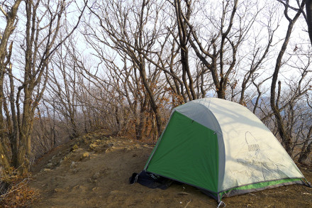 My first tent
