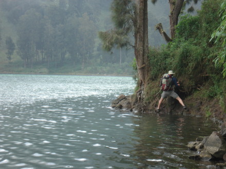 Rinjani Indonesia in action