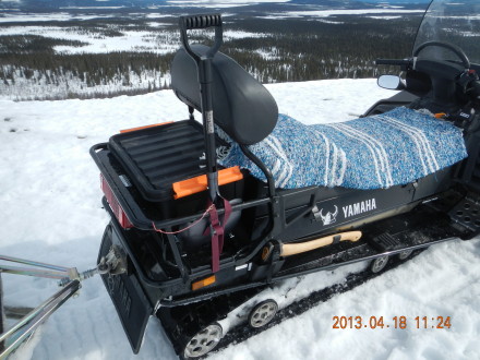 Perfect on my snowmobil